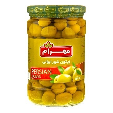 زیتون شور ایرانی 680 گرم مهرام