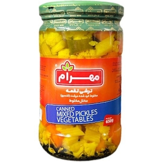 عکس ترشی لقمه 650 گرم مهرام