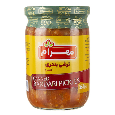 ترشی بندری 250 گرم مهرام