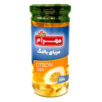 عکس مربای بالنگ 300 گرم مهرام