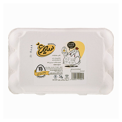 تخم مرغ 15 عددی سیمرغ