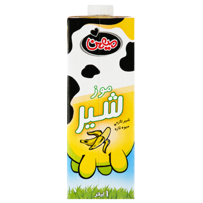 شیر موز یک لیتری میهن