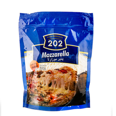 پنیر پیتزا رنده شده 500 گرم 202