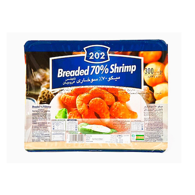 میگو سوخاری 70% 300 گرم 202