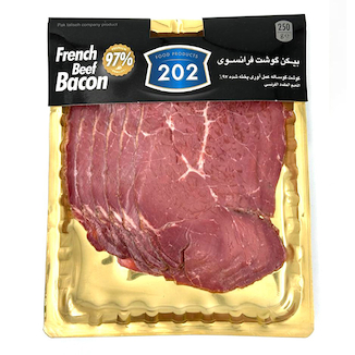 عکس وکیوم بیکن گوشت فرانسوی 97% 202