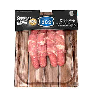 عکس وکیوم سوسیس بیکن پیچ 202