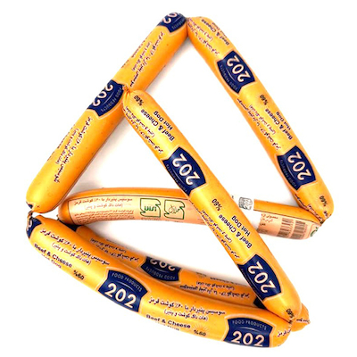  هات داگ گوشت و پنیر 202