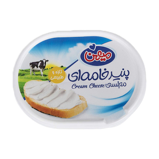 عکس پنیر خامه ای مجلسی 200 گرم میهن