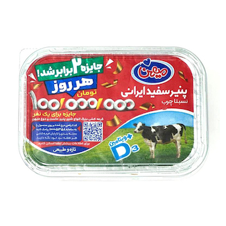 عکس پنیر سفید 400 گرم D3 میهن