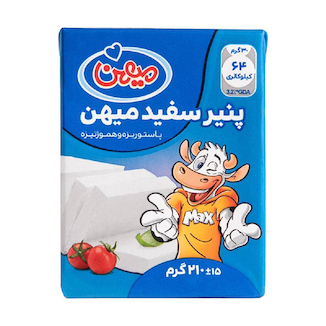 عکس پنیر فتا 210 گرم میهن