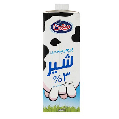 شیر پر چرب 1 لیتری 12 عددی میهن