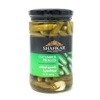 عکس خیارشور  شیشه ای ویژه شاهکار