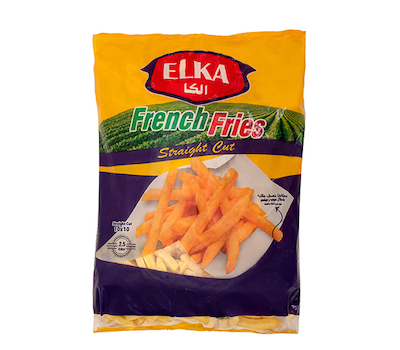 سیب زمینی خلال نیمه آماده 2,5 گرم الکا