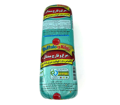 کالباس قارچ و مرغ بوفالو