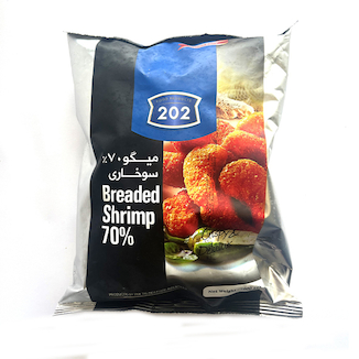 عکس میگو سوخاری پاکتی 202